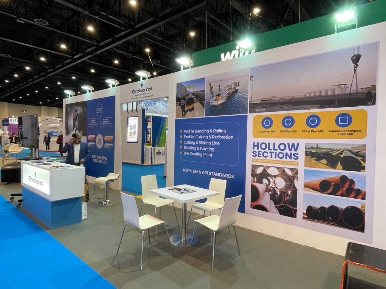 Read more about the article Embosal @ WETEX  Exhibition Centre EXPO 2020 Dubai